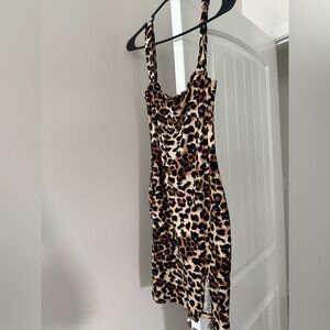 SHEIN cheetah dress.